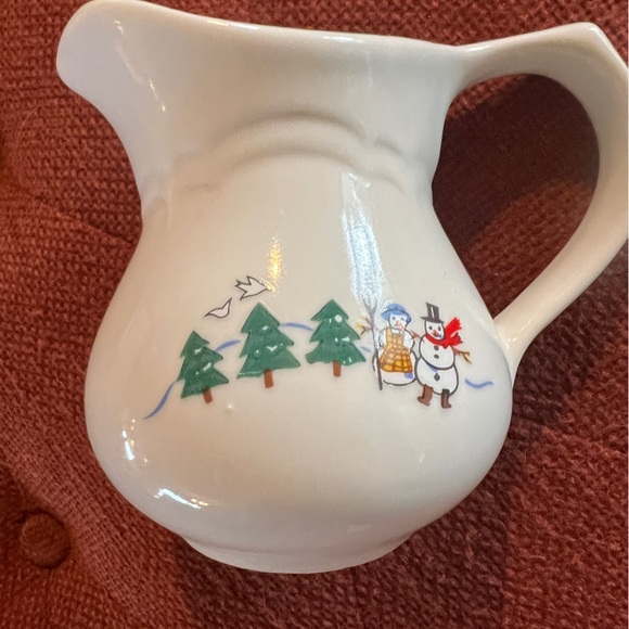 Christmas Village pitcher - Picture 3 of 4